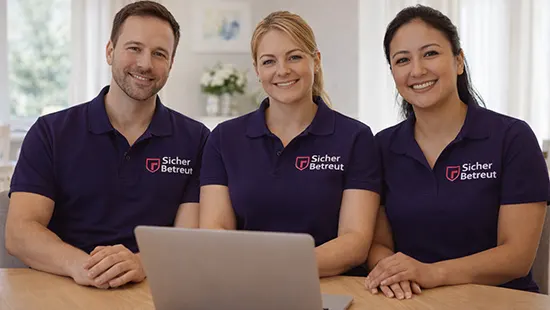 Unterstützung bei der Mobilität mit Gehstock